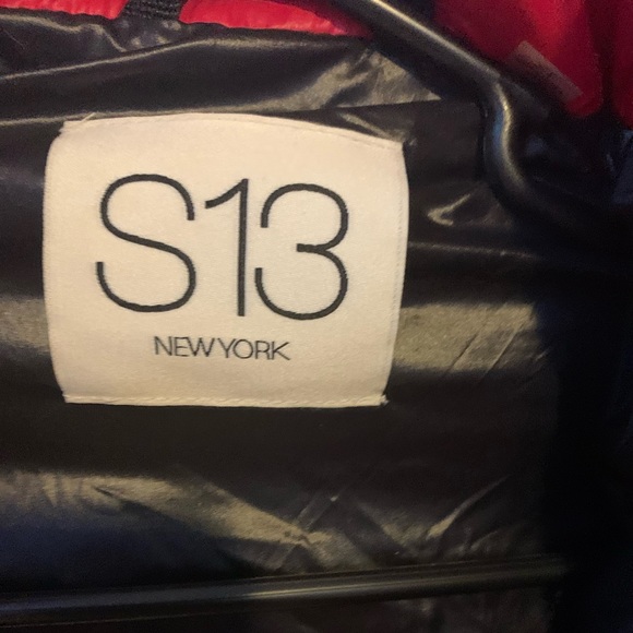 Red puffer jacket - Picture 2 of 8